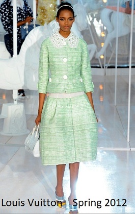 Louis Vuitton Spring 2012, Pastel Palette trend